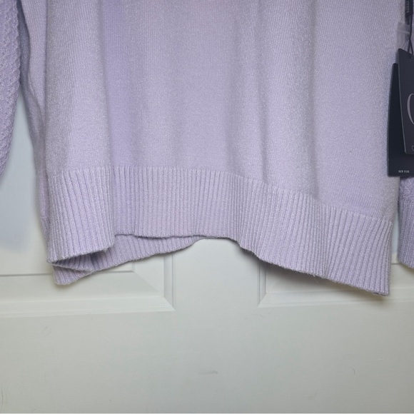 Cyrus Woman’s Lavendar Sweater Size 2X NEW Plus Textured Retail $99 Light - Picture 7 of 11